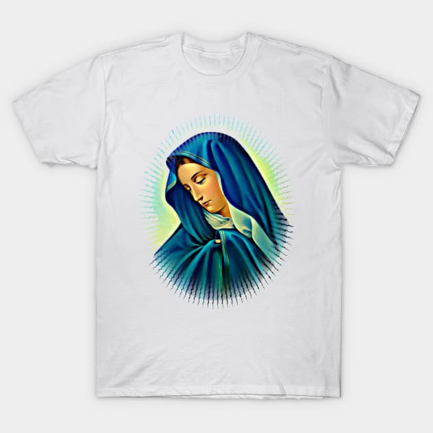 Mother Mary T-Shirt by doniainart